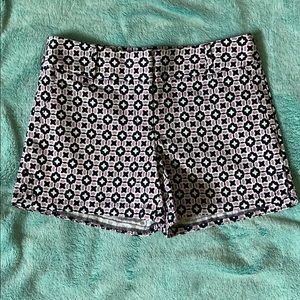 Loft Shorts blue, white & lavender